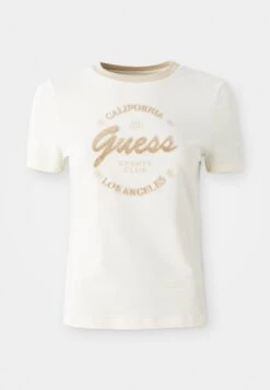 Guess GALA - Print T-shirt - Dove White/butter -Guess Clothing Sale f0276382ac914cd6b3ecbefb90a45f1c