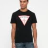 Guess LOGO - Print T-shirt - Jet Black
