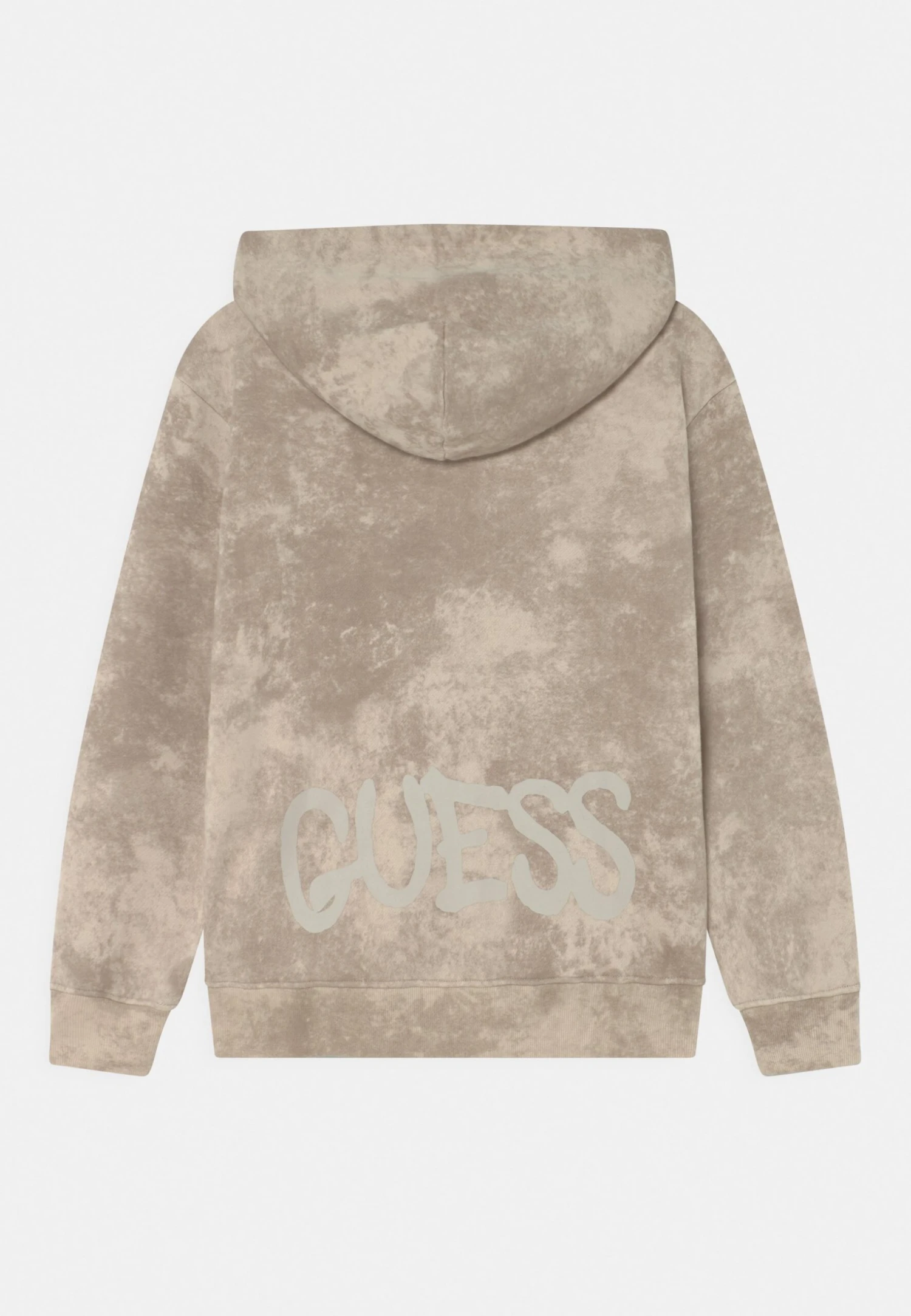 Guess Junior Banksy Os Leon Washed Bunny- Hoodie - Impact Grey 2 Guess Junior Banksy Os Leon Washed Bunny- Hoodie - Impact Grey - Image 2