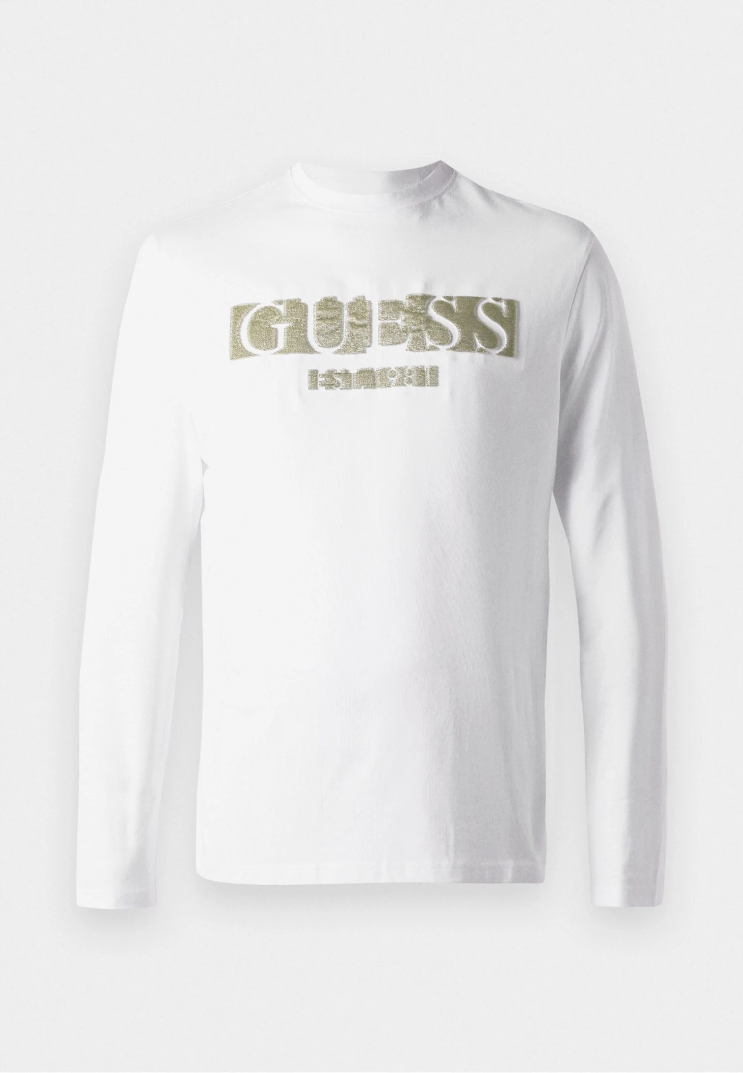 Guess LOGO FLOCK TEE - Long Sleeved Top - Smart Blue 7 Guess LOGO FLOCK TEE - Long Sleeved Top - Smart Blue - Image 7