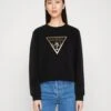 Guess Triangle - Sweatshirt - Jet Black