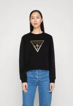 Guess Triangle - Sweatshirt - Jet Black