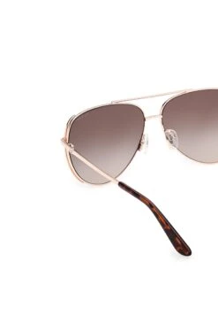 Guess Sunglasses - Shiny Rose Gold Gradient Brown -Guess Clothing Sale f1f78f7b73344edb91e6f5886900ff98