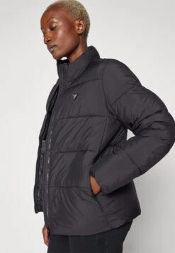 Guess NEW CLAUDIA LIGHT PUFFER - Winter Jacket - Jet Black -Guess Clothing Sale f2c8d783f69642a6bd1ac2a570a6c484