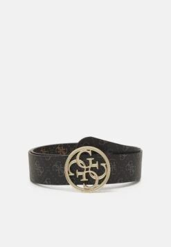 Guess Tyren Pant Belt - Belt - Coal/Brown