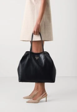 Guess VICTTORIA TOTE SET - Clutch - Black