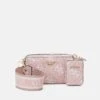 Guess Rea Mini Crossbody Camera - Across Body Bag - Rosewood