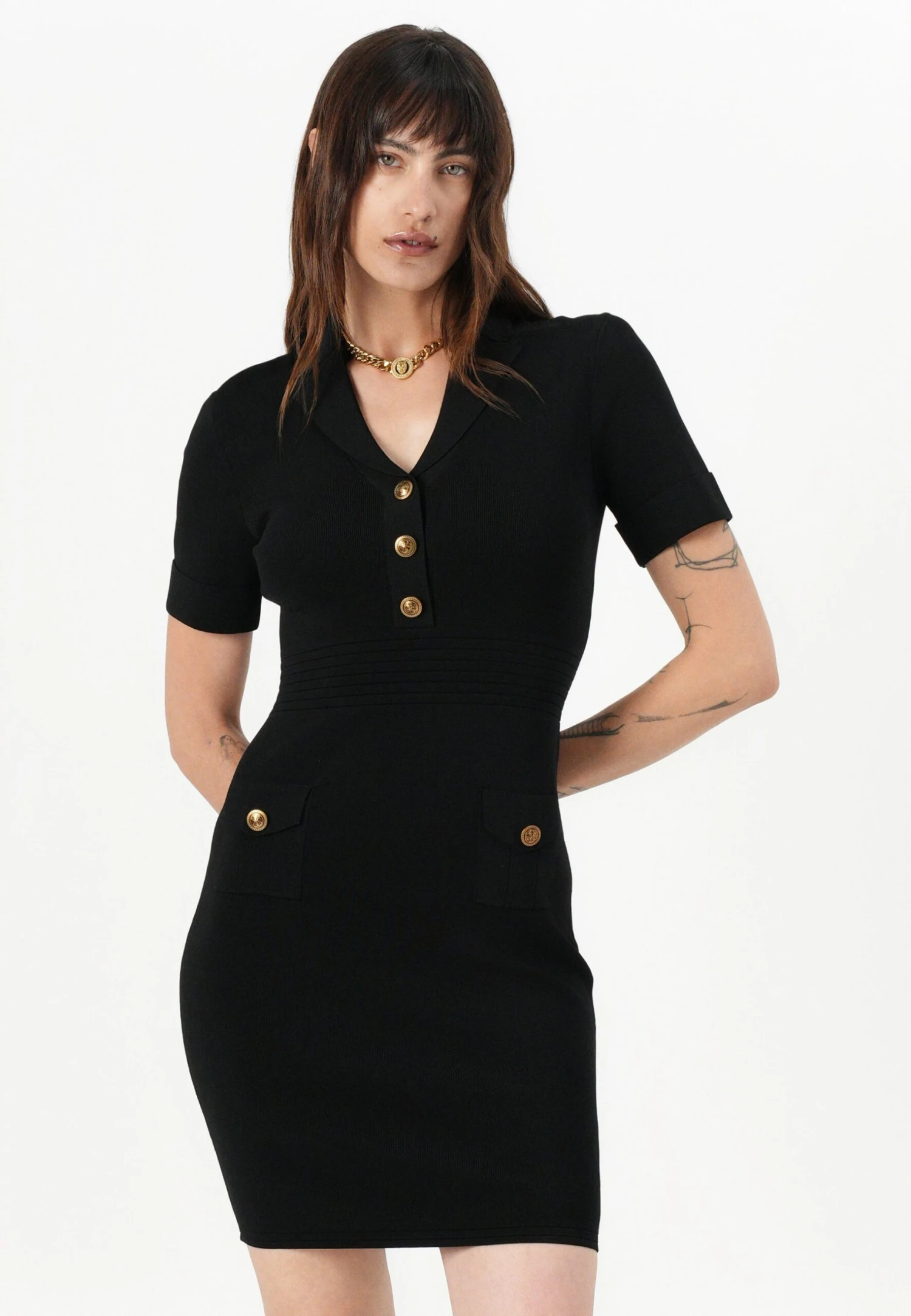 Guess FELICITY - Shift Dress - Jet Black 4 Guess FELICITY - Shift Dress - Jet Black - Image 4