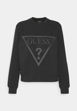 Guess New Elly - Sweatshirt - Jet Black -Guess Clothing Sale f470db171c284ec8a3b3d0d1a54fc1d4
