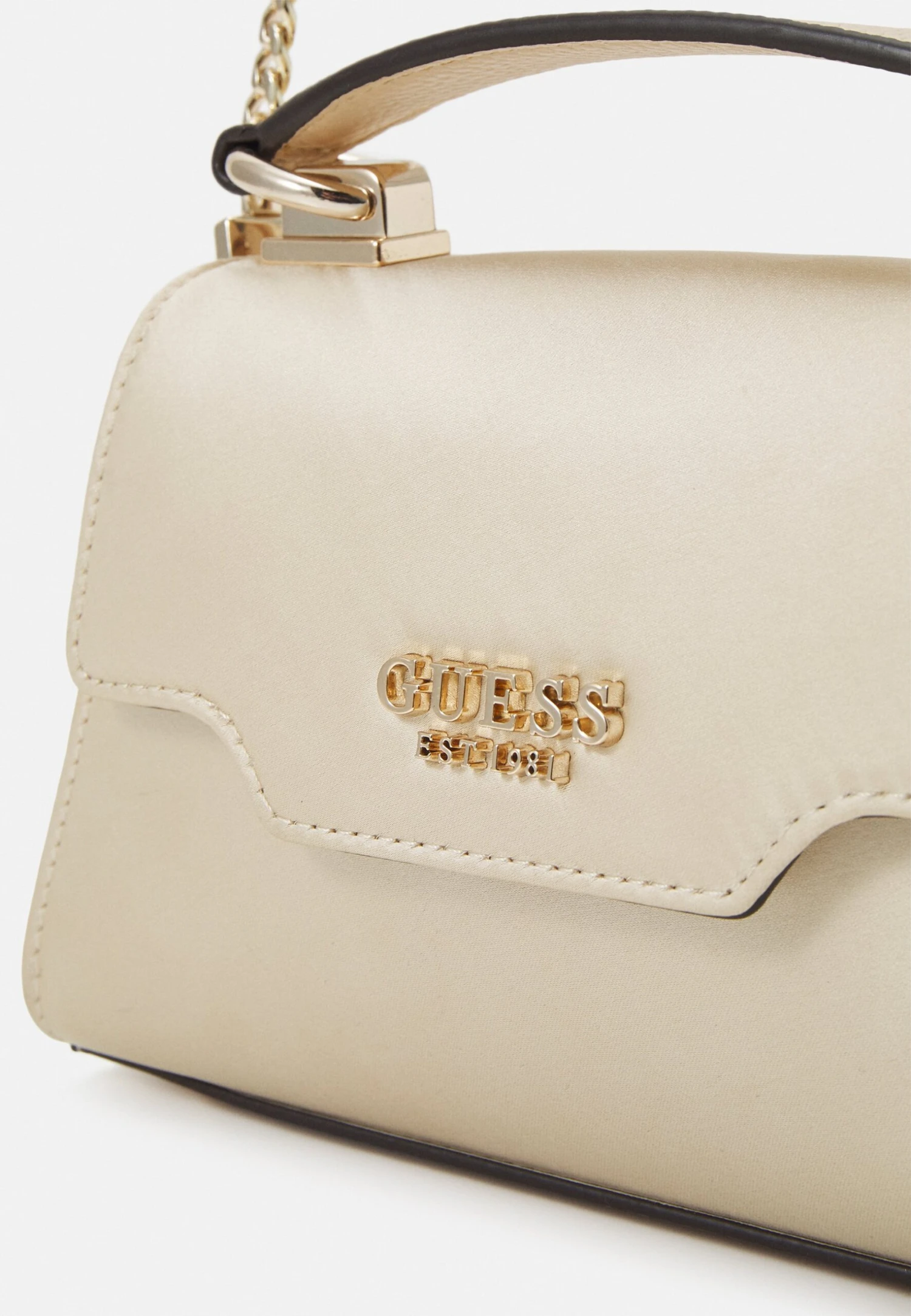 Guess Velina Mini Flap - Handbag - Pale Gold-Coloured 5 Guess Velina Mini Flap - Handbag - Pale Gold-Coloured - Image 5
