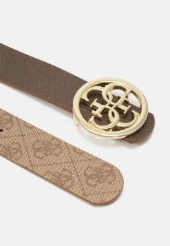 Guess Cordelia Logo Adjust Pant Belt - Belt - Latte Brown -Guess Clothing Sale f517b72b9bb241958f7dc6fa32269ed9