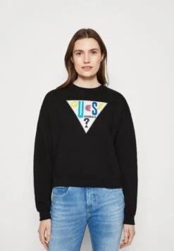 Go Gia Logo Crewneck - Sweatshirt - Jet Black Multi