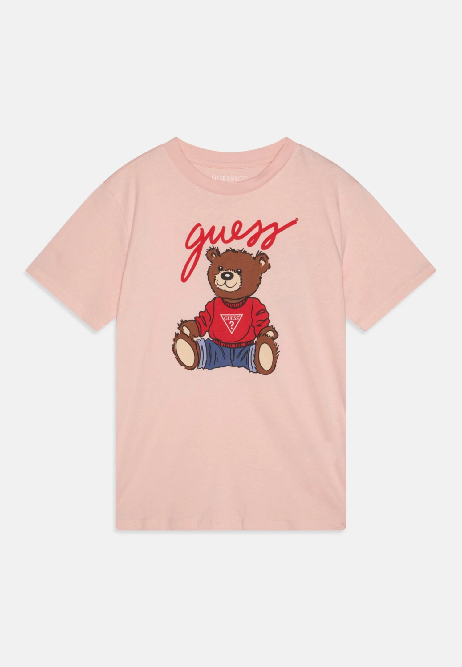 Guess JUNIOR BEAR UNISEX - Print T-shirt - Jet Black A996 7 Guess JUNIOR BEAR UNISEX - Print T-shirt - Jet Black A996 - Image 7