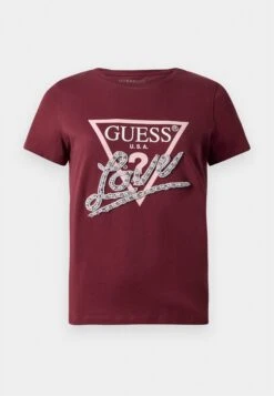 Guess PEARLS LOVE TRIANGLE TEE - Print T-shirt - Jet Black -Guess Clothing Sale f5b8657c21e84444ae7ec3e99f1a2c6f 1