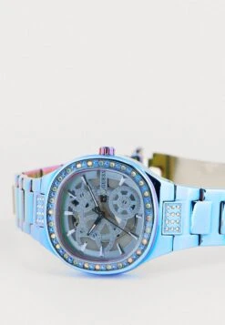 Guess ELECTRA UNISEX - Watch - Iridescent Blue -Guess Clothing Sale f5e1c2938ce344d0bdef246442171054