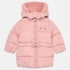 Guess BABY HOODED PADDED PUFFER ZIP - Winter Coat - Beloved Pink