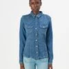 Guess KALIMA SHIRT - Button-down Blouse - Comfy Light