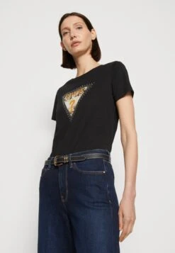 Guess Ss Cn Animal Triangle - Print T-Shirt -Guess Clothing Sale f6cc4fe311814976a39e76076449c6d5