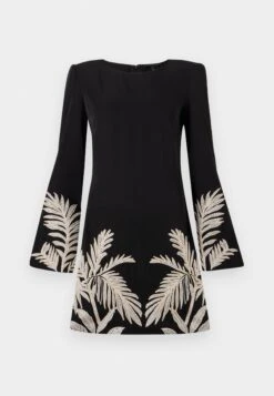 Guess ANGELE PLACED MINI DRESS - Cocktail Dress / Party Dress - Jet Black -Guess Clothing Sale f85d5eb49c524f48bc6b71871483bb91