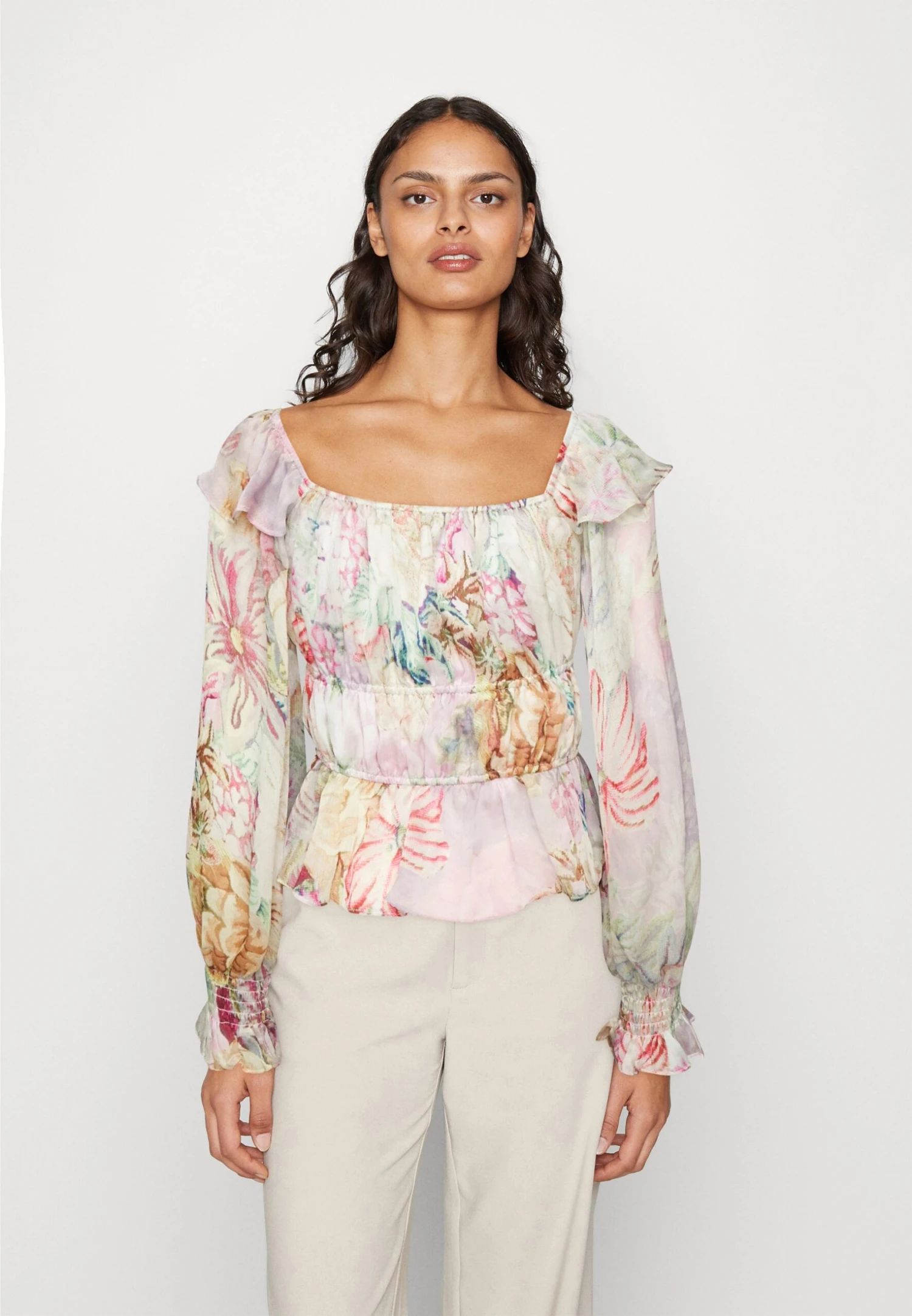 Guess Azura Ruffle Top - Blouse 1 Guess Azura Ruffle Top - Blouse