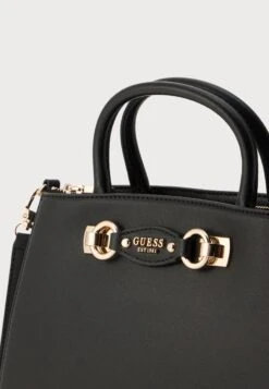 Guess MIMINA SATCHEL - Handbag - Black 7 Guess MIMINA SATCHEL - Handbag - Black -Guess Clothing Sale fa6f10c991d545a88237a4dff1a27d38