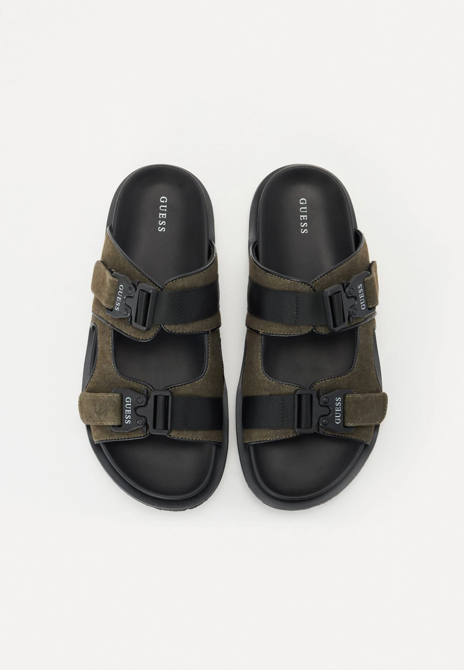 Guess BAHAMAS - Mules - Green 4 Guess BAHAMAS - Mules - Green - Image 4