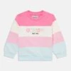 Guess ACTIVE TOP - Sweatshirt - Light Pink/light Blu