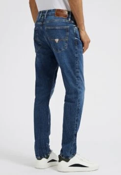 Guess Jeans Tapered Fit - Blau -Guess Clothing Sale fb1b3ae0bd5a435284e60e33665cde19