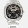 Guess Duke - Chronograph Watch - Silver-Coloured