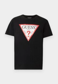 Guess LOGO - Print T-shirt - Jet Black -Guess Clothing Sale fb7f93ba674f4783a5ac91f6585c8b52 1