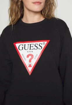 Guess Original - Sweatshirt - Jet Black -Guess Clothing Sale fbe928479ffa47fc8d0f2a7662d884db