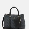 Guess Eco Craig Girlfriend Satchel Set - Handbag - Coal