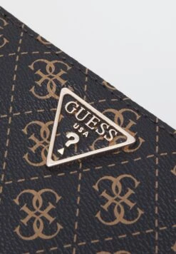 Guess Laurel Zip Around - Wallet - Brown Logo -Guess Clothing Sale fcdaebf109334f7aaadbadc5789d782e