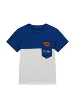 Guess Print T-shirt - Blau