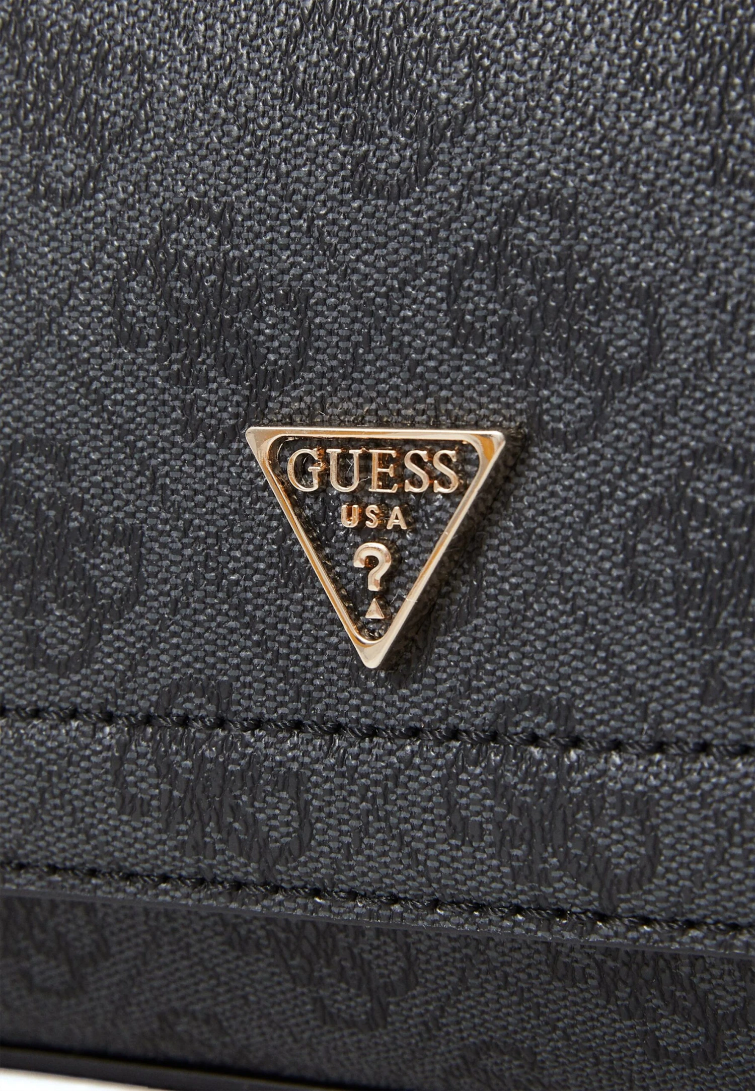 Guess NOELLE II XBODY FLAP - Cross Body Bag - Coal 6 Guess NOELLE II XBODY FLAP - Cross Body Bag - Coal - Image 6