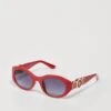 Guess Sunglasses - Shiny Red/gradient Smoke